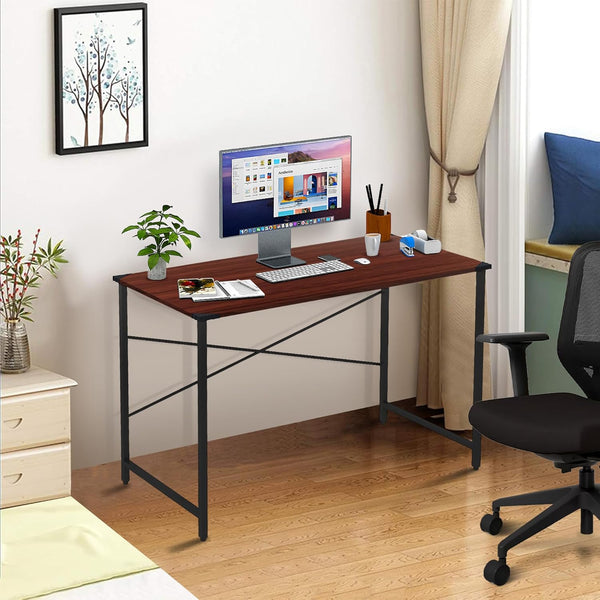 Wow Craft Study Table for Home | Space-Saving Computer Desk with Sleek Metal Frame & Engineered Wood Top | Ideal Work from Home Office Desk