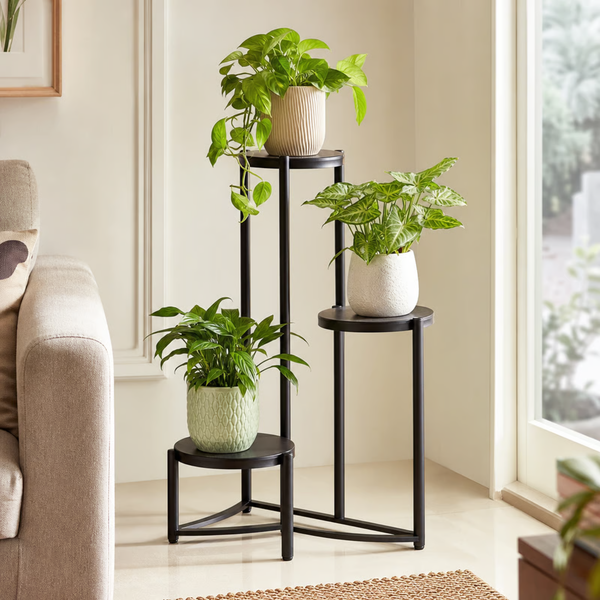 A Smarter Way to Display Plants with a 3-Tier Metal Stand | Wow Craft Home