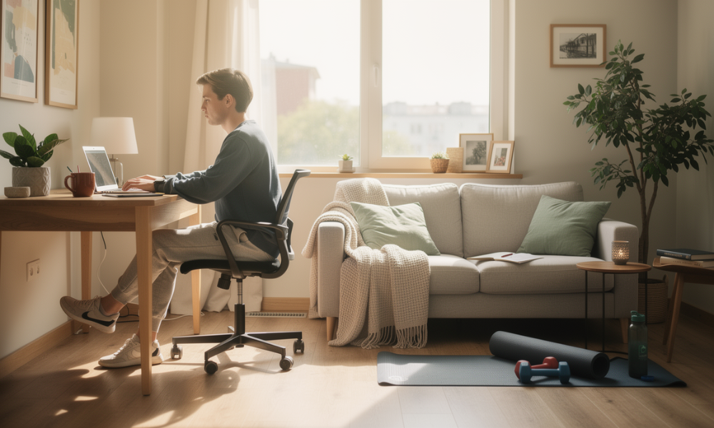 WFH Without Burnout: How to Create Work-Life Balance in Compact Homes