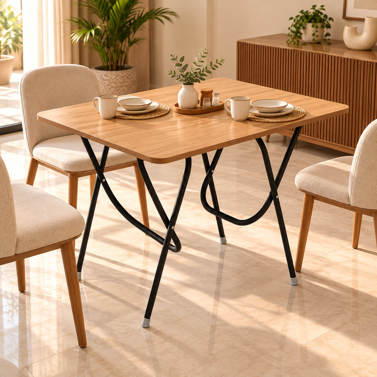 Folding Dining Tables: Flexible Dining Solutions for Compact Homes | Wow Craft Home