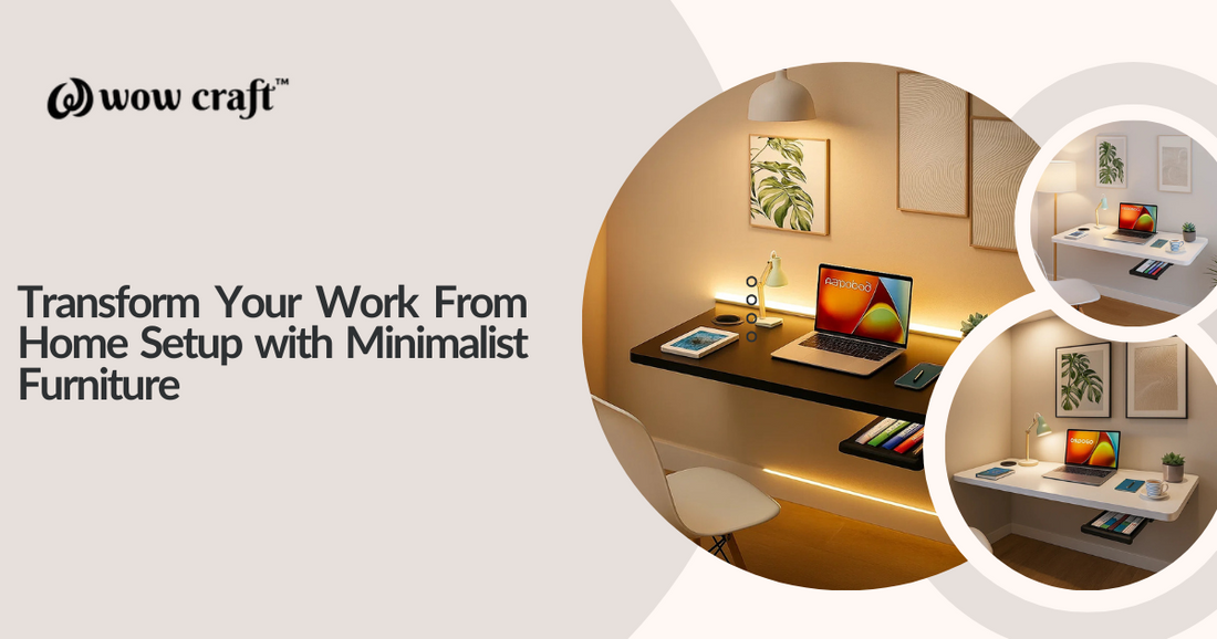 Transform Your Work From Home Setup with Minimalist Furniture