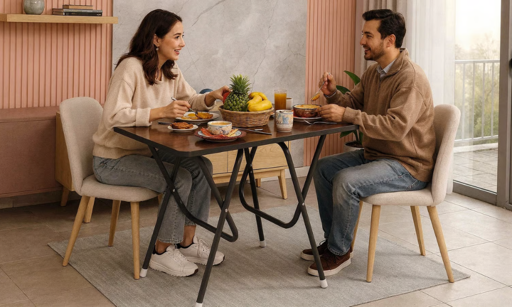 Dining in Compact Homes: Creating Functional Eating Spaces with Foldable Tables