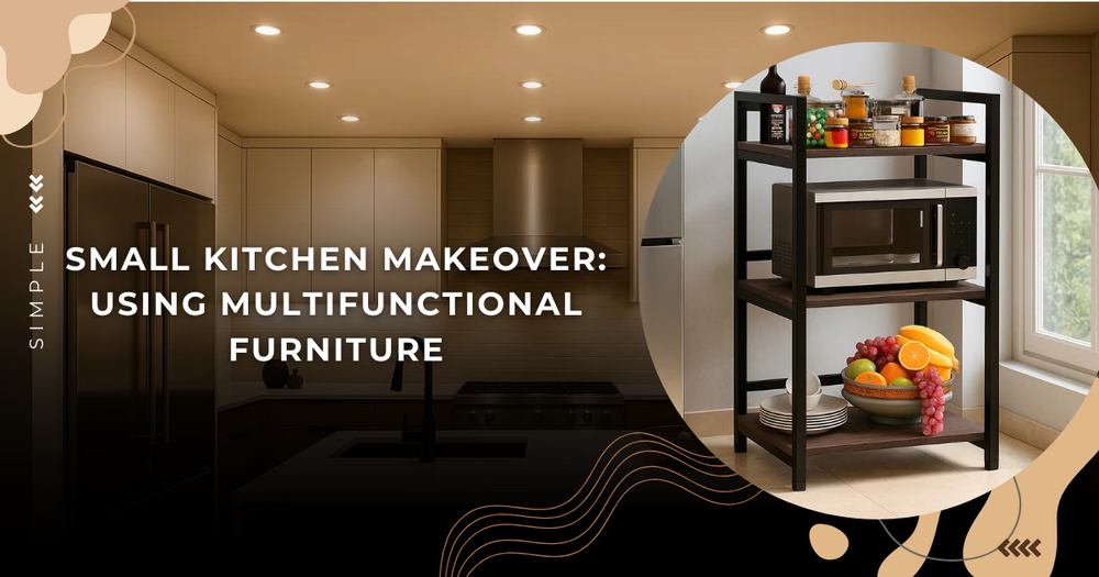 Small Kitchen Makeover: Using Multifunctional Furniture to Maximize Efficiency