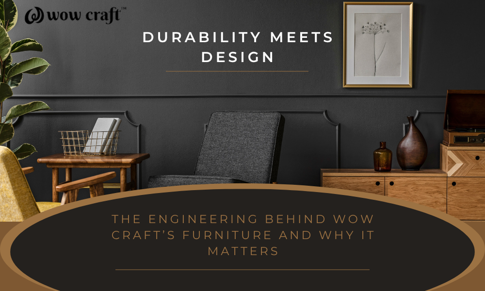 Durability Meets Design: The Engineering Behind Wow craft’s Furniture and Why It Matters