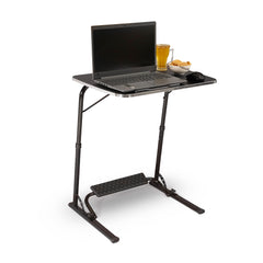 Wow-Craft Bade XL Size Top Working Table, 60x 45x 75 Cm, Adjustable Height & Angles, Ergonomic Footrest, Sturdy Steel Frame, Multipurpose For Study, Office, Work From Home