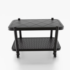 Wow-Craft Plastic Trolley Coffee Table with Wheels | Anti-Skid Tea POY & Coffee Table for Home, Living Room, Balcony, Outdoor, Home, Office -  DIY (Do-It-Yourself)