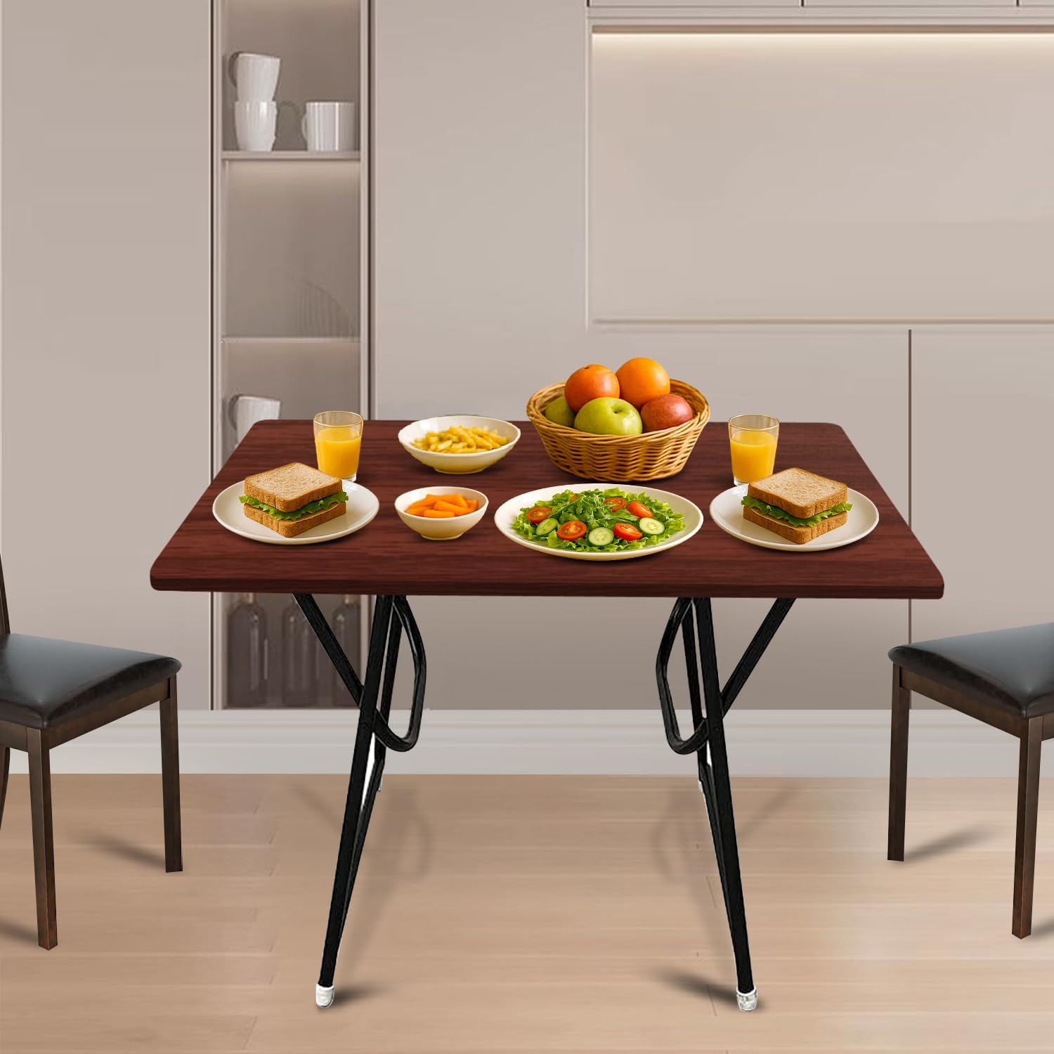 Wow Craft Multipurpose Foldable & Portable 2-Seater Dining Table